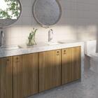 Kit Cuba De Embutir Quadrada L415 Para Banheiro + Válvula + S