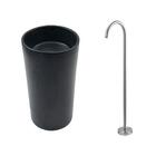 Kit Cuba De Piso Para Banheiro Espinélio E Misturador De Piso