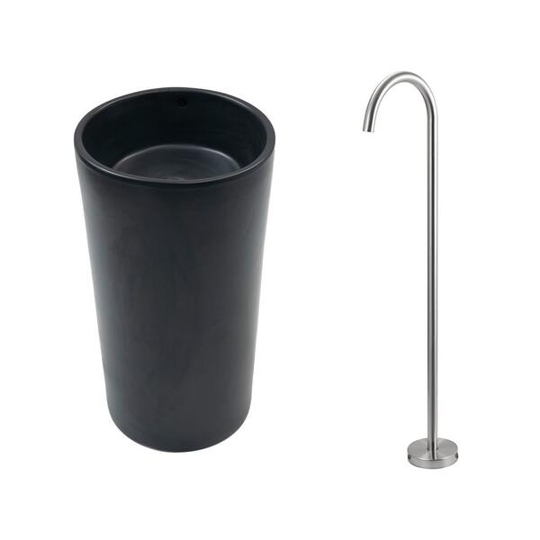 Kit Cuba De Piso Para Banheiro Espinélio E Misturador De Piso