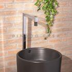 Kit Cuba De Piso Para Banheiro Espinélio E Torneira De Piso G