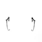 Kit Cuba De Vidro Quadrada 10mm Com Tampo 50cm Branco Full E