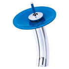 Kit Cuba De Vidro Redonda 30 Cm + Torneira + Válvula