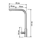 Kit Cuba Dupla Gourmet Nápoles Aço Inox 304 E Torneira Gourme