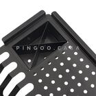 Kit Cuba Dupla Para Cozinha Gourmet Com Escorredor Aço Inoxid