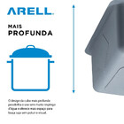 Kit Cuba Dupla Sa202 + Válvula Com Cesto Aço Inox