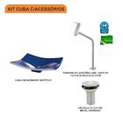 Kit Cuba F44 C/torneira Link 1062 Metal + Válvula 1'' (2,6cm)