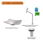 Kit Cuba F44 C/torneira Link 1062 Metal + Válvula 1'' (2,6cm)