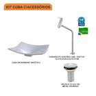 Kit Cuba F44 C/torneira Link 1062 Metal + Válvula 1'' (2,6cm)