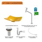 Kit Cuba F44 C/torneira Link 1062 Metal + Válvula 1'' (2,6cm)