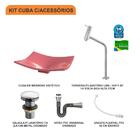 Kit Cuba F44 C/torneira Link 1062 Metal + Válvula Click 1''g