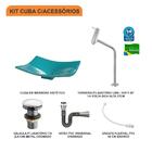Kit Cuba F44 C/torneira Link 1062 Metal + Válvula Click 1''g