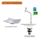 Kit Cuba F44 C/torneira Link 1062 Metal + Válvula Click 1''g