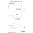 Kit Cuba F44 C/torneira Link 1062 Metal + Válvula Click 1''g