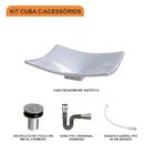 Kit Cuba F44 C/válvula Click 1''b (2,6cm) + Sifão Cromado + F