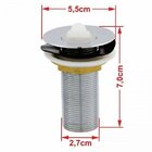 Kit Cuba F44 Com Torneira Link 1062 Metal E Válvula 1" + Sifã