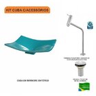 Kit Cuba F44 Com Torneira Link 1062 Metal E Válvula 1 Pol. Az