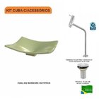 Kit Cuba F44 Com Torneira Link 1062 Metal E Válvula 1 Pol. Ve
