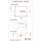 Kit Cuba F44 Com Torneira Link 1062 Metal E Válvula Click 1 P