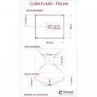 Kit Cuba F44 Com Torneira Link 1062 Metal E Válvula Click 1 P