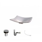 Kit Cuba F44 Com Válvula Click 1 Pol. E Sifão Cromado E Flexi