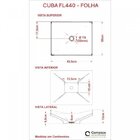 Kit Cuba F44 Com Válvula Metal Compace Cinza