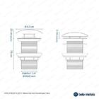 Kit Cuba Fazenda Louça Com Acessórios Preto Fosco (amalfi Pre