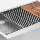 Kit Cuba Fazenda Workstation Inox Com Acessórios  (narita Esc