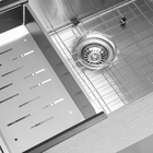 Kit Cuba Fazenda Workstation Inox Com Acessórios  (narita Esc