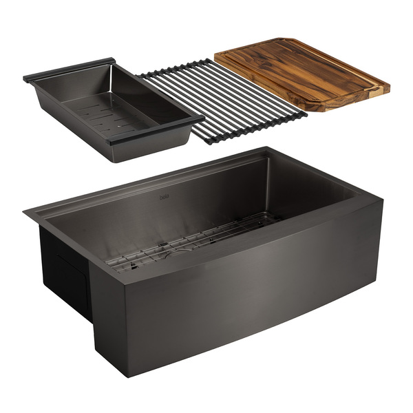 Kit Cuba Fazenda Workstation Inox Com Acessórios (narita Graf