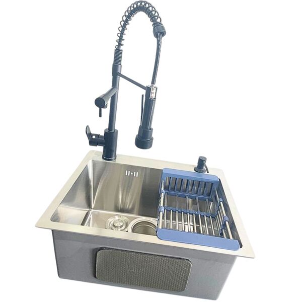 Kit Cuba Gourmet 50x40cm + Torneira Gourmet Moncomando Cozinha