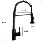 Kit Cuba Gourmet 50x40cm + Torneira Gourmet Premium  Cozinha