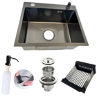 Kit Cuba Gourmet 50x40cm + Torneira Moncomando Pia Cozinha