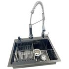 Kit Cuba Gourmet 50x40cm + Torneira Monocomando P/ Cozinha