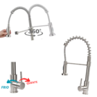 Kit Cuba Gourmet 50x40cm + Torneira Monocomando Premium Cozin