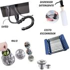 Kit Cuba Gourmet 50x40cm + Torneira Monocomando Premium Cozin