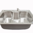 Kit Cuba Gourmet 60x42cm Aço Inox 304 Para Cozinha Com Acessó