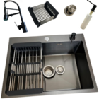 Kit Cuba Gourmet 60x45cm + Torneira Gourmet Monocomando Pia