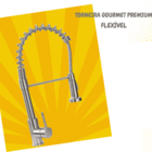 Kit Cuba Gourmet C/acessórios +torneira Gourmet Aço Inox 304