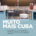 Kit Cuba Gourmet Com Acessórios Solo 65x40 E Válvula E Escorr