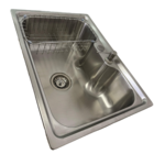 Kit Cuba Gourmet Cozinha Aço Inox 201 + Torneira + Acessórios