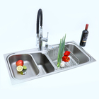 Kit Cuba Gourmet Em Inox Dupla Para Cozinha - Linha Ultra - L