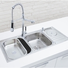 Kit Cuba Gourmet Em Inox Dupla Para Cozinha - Linha Ultra - L