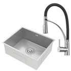 Kit Cuba Gourmet Lisboa Aço Inox 304 E Torneira Gourmet Flore