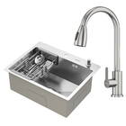 Kit Cuba Gourmet Quebec 60cm Aço Inox 304 e Torneira Gourmet