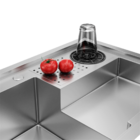 Kit Cuba Gourmet Veneza Aço Inox 304 E Torneira Gourmet Flore