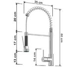 Kit Cuba Gourmet Veneza Aço Inox 304 E Torneira Gourmet Geneb