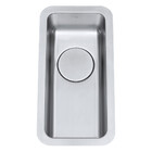 Kit Cuba Individual F108 + Válvula Com Cesto Aço Inox