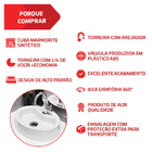 Kit Cuba Jade De Apoio Com Torneira Bica Móvel Lagune E Válvu