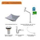 Kit Cuba L30 C/torneira Link 1062 Metal + Válvula 1'' (2,6cm)