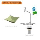 Kit Cuba L30 C/torneira Link 1062 Metal + Válvula 1'' (2,6cm)
